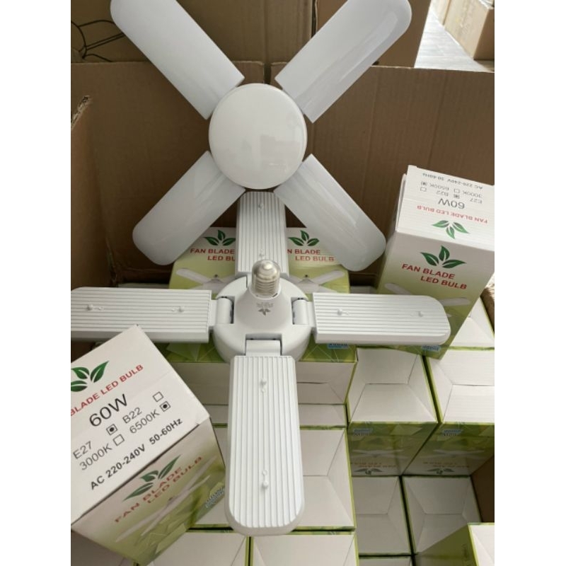 Bóng đèn led 4 cánh 60w