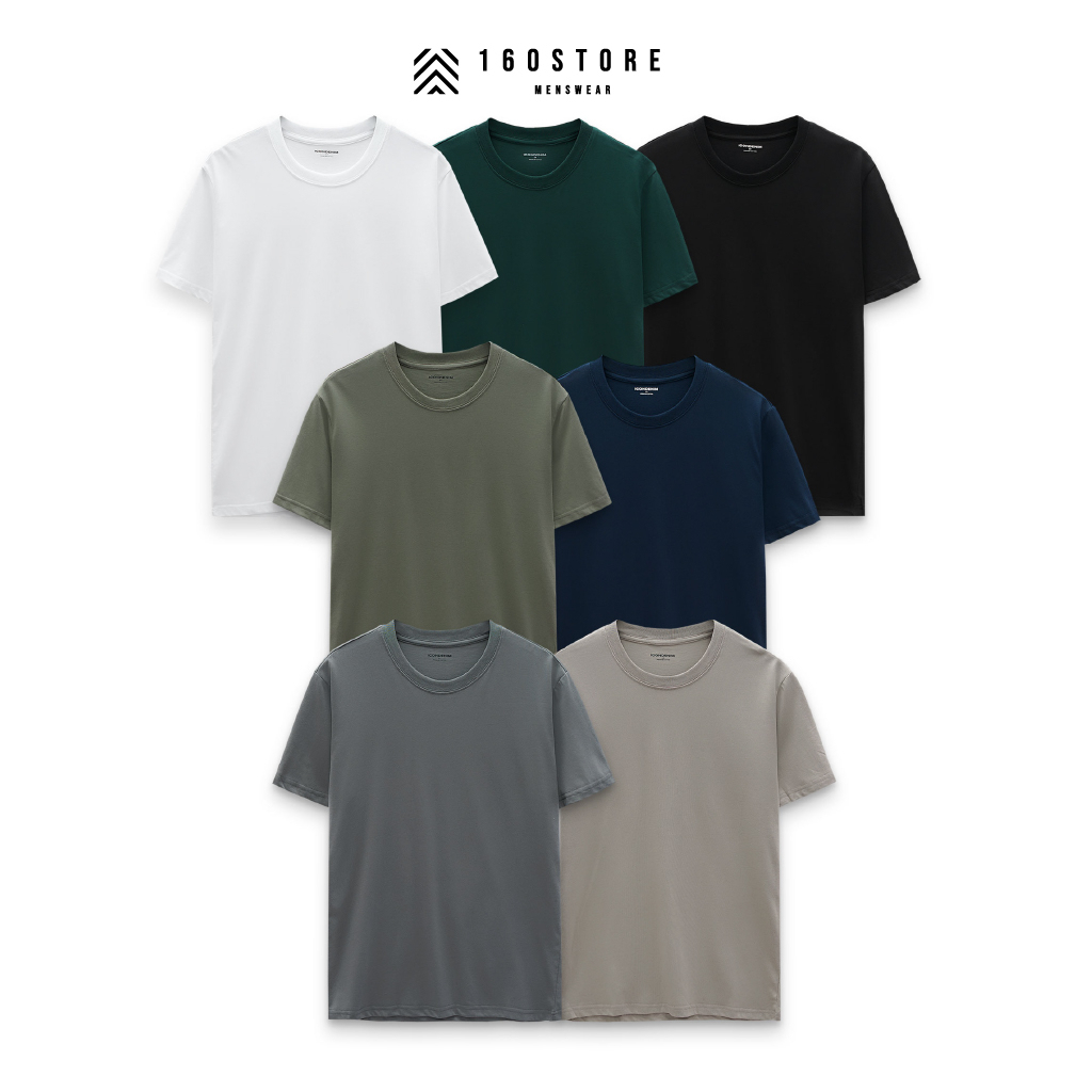 Áo thun nam Basic RVL-Tion SS22 ICONDENIM chất Liệu Cotton mềm mại thông thoáng - ATID0190