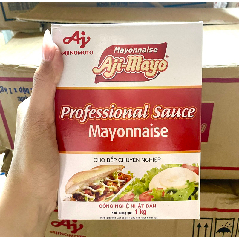 Xốt Mayonnaise Aji-mayo hộp 1Kg