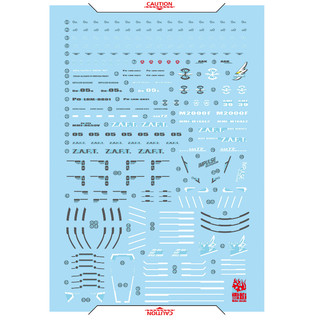Đề can - Decal nước MG Impulse các loại