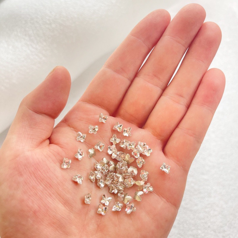 Đá Khối Mini Gắn Móng Hinh Buom Buom-20Viên