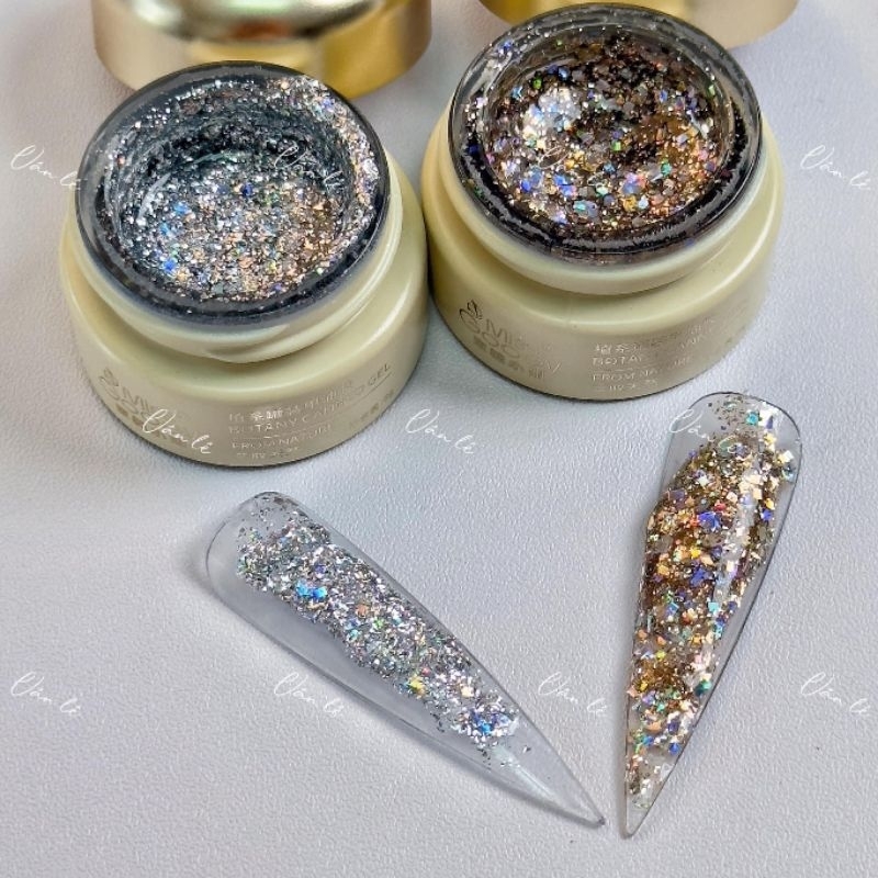 Gel nhũ vàng,bạc trang trí móng