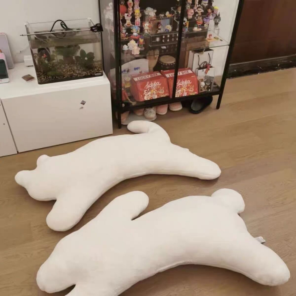 Gối Ôm Nhồi Bông Hình Mèo Con Mềm Mại - Dài Đồ Chơi Mềm Quà Tặng Ôm Ngủ 100cm