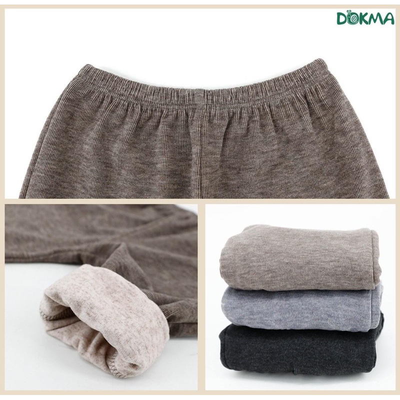 Quần nỉ Dokma giữ ấm cho bé 6m-36m