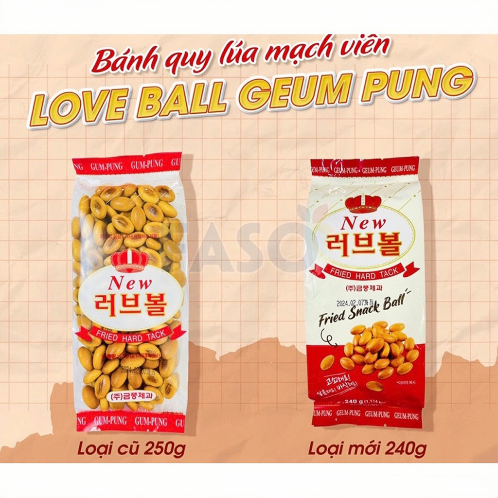 Bánh Quy Lúa Mạch Geum Pung Hàn Quốc