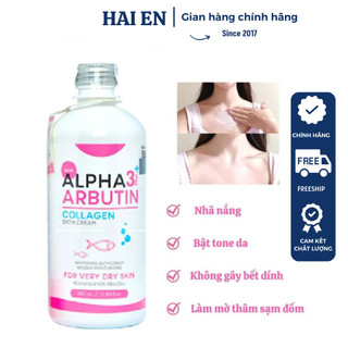 Sữa tắm kích trắng Alpha Arbutin Thái Lan