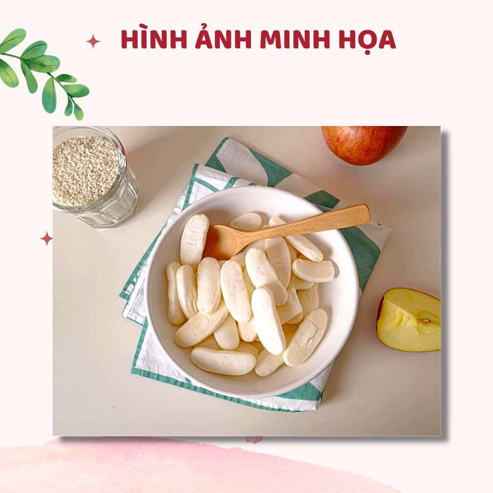 Bánh gạo dẹp hữu cơ Mom’s Choice  - bánh ăn dặm cho bé từ 6 tháng tuổi