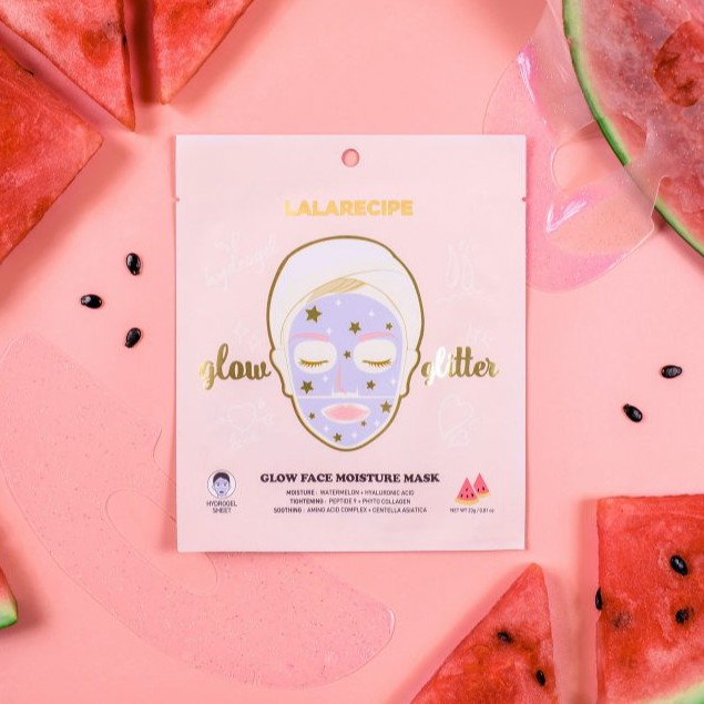 Mặt Nạ Dưỡng Ẩm Lalarecipe Glow Face Moisture Mask