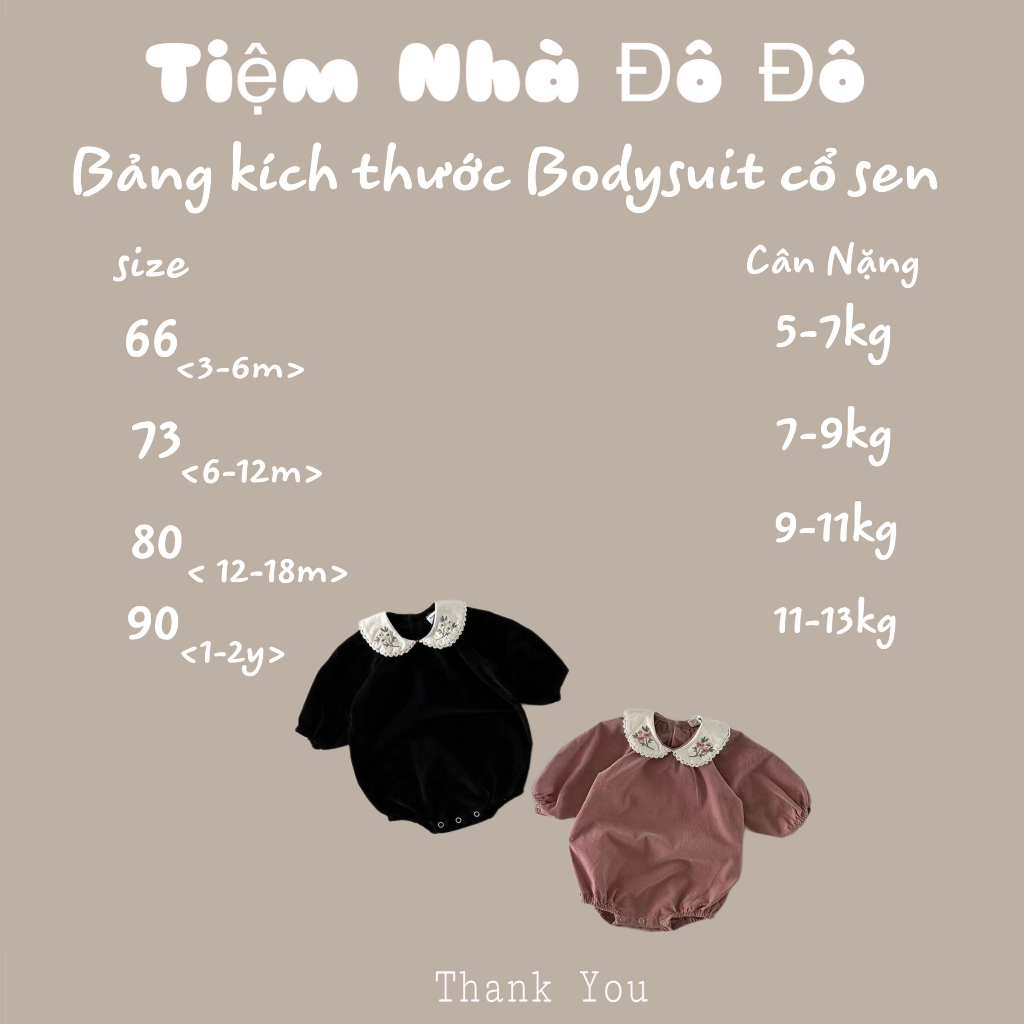 Body suit cổ bèo cổ sen hoạ tiết thêu hoa viền trắng sang trọng chất siêu đẹp hãng yicyim giành cho bé gái
