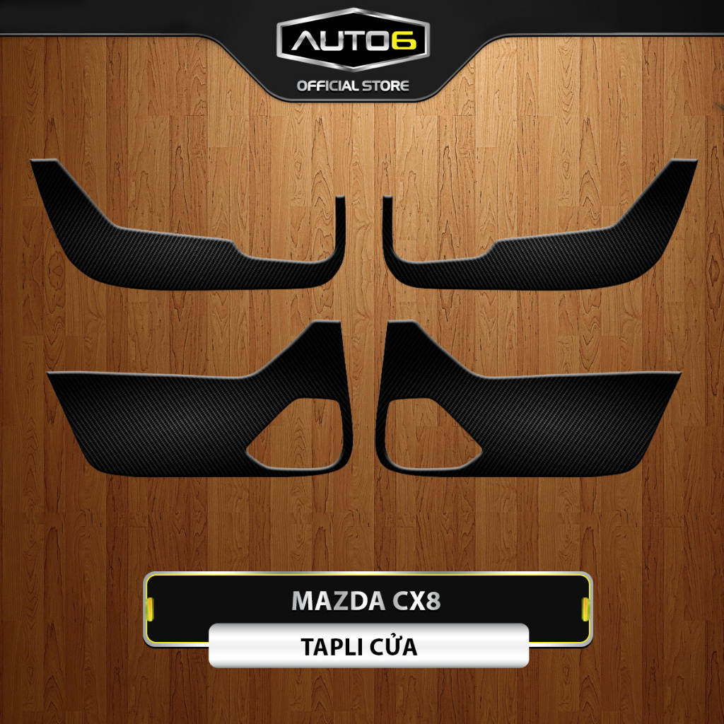 Bộ decal dán chống xước tapli 4 cửa xe MAZDA CX8 - AUTO6
