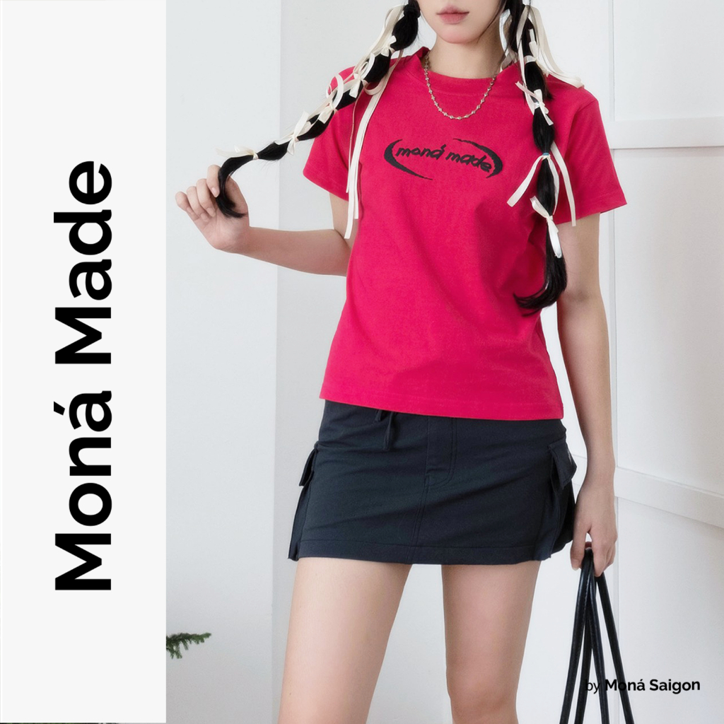 Áo Thun Baby Tee Moná - Terra