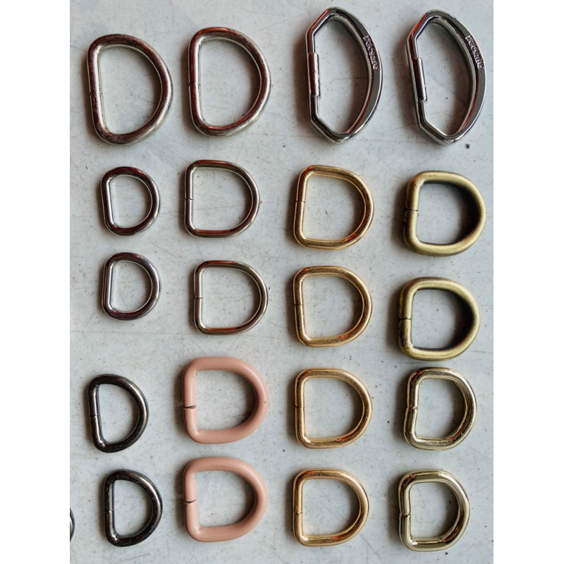 💥💥Khoen D cao cấp từ 8li đến 4cm 1 set 10 cái ❤️