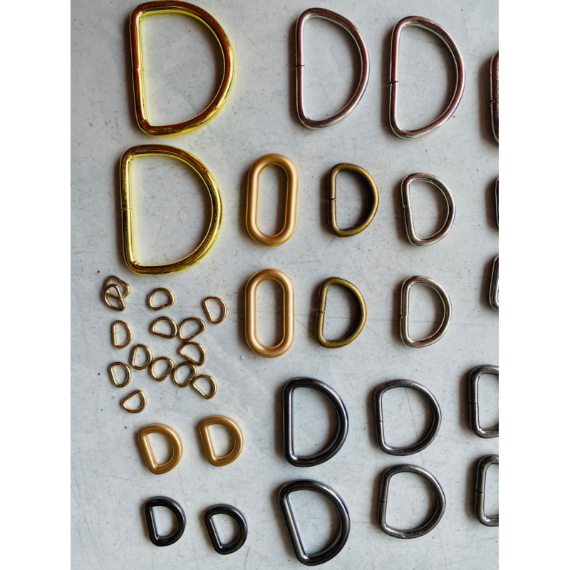 💥💥Khoen D cao cấp từ 8li đến 4cm 1 set 10 cái ❤️