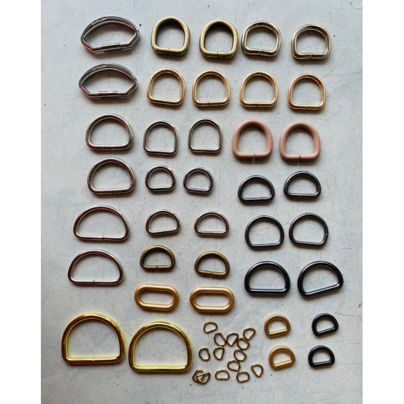 💥💥Khoen D cao cấp từ 8li đến 4cm 1 set 10 cái ❤️