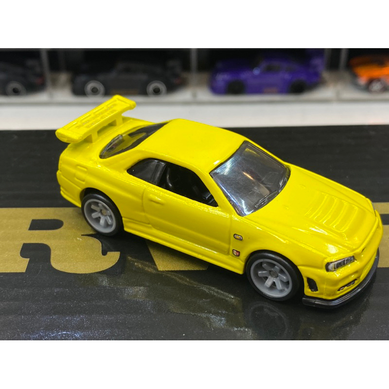 BoonShop Xe Mô Hình Hot Wheels CUSTOM Nissan Skyline R34 Convention - HOT WHEELS 33rd L.A. CONVENTION YELLOW
