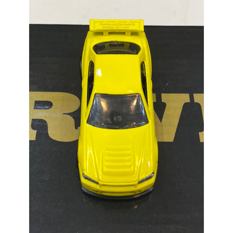 BoonShop Xe Mô Hình Hot Wheels CUSTOM Nissan Skyline R34 Convention - HOT WHEELS 33rd L.A. CONVENTION YELLOW