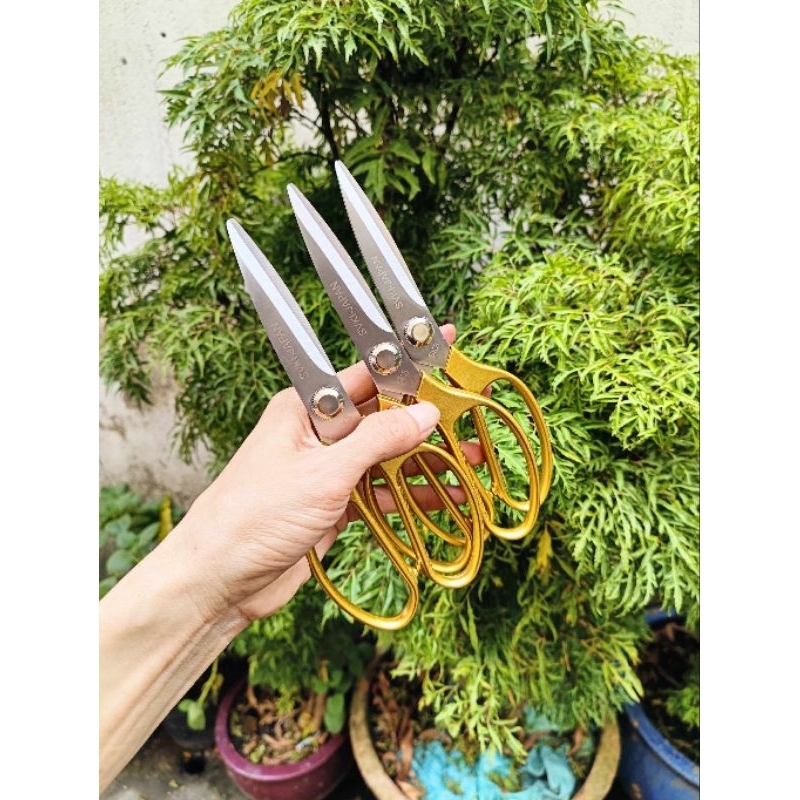 Combo 3 kéo làm bếp thép sk5 cao cấp