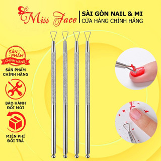 Cây cạo phá gel , sủi gel - cây đẩy gel đẩy da đầu tam giác chuyên dụng giá rẻ