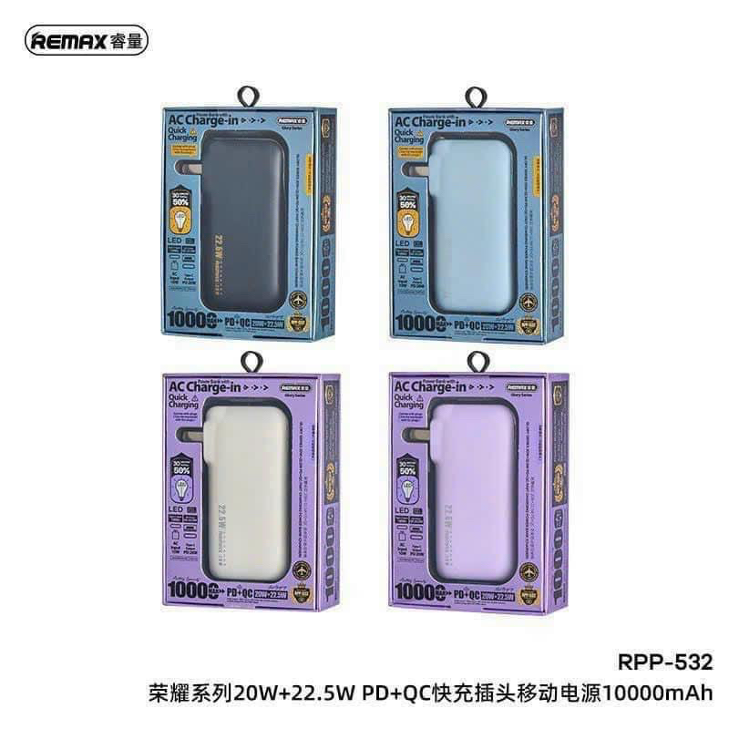 DỰ PHÒNG REMAX RPP 532  KIÊM SẠC ĐA NĂNG