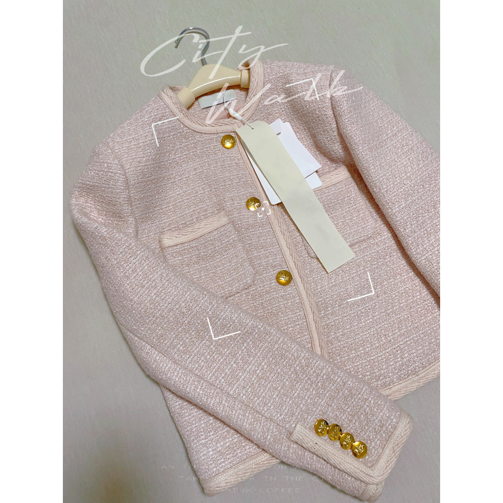 Áo Khoác Dạ Blazer Style - Áo Khoác Nữ Mùa Đông Hàn Quốc trẻ trung đơn giản AO034 ICC Official Store