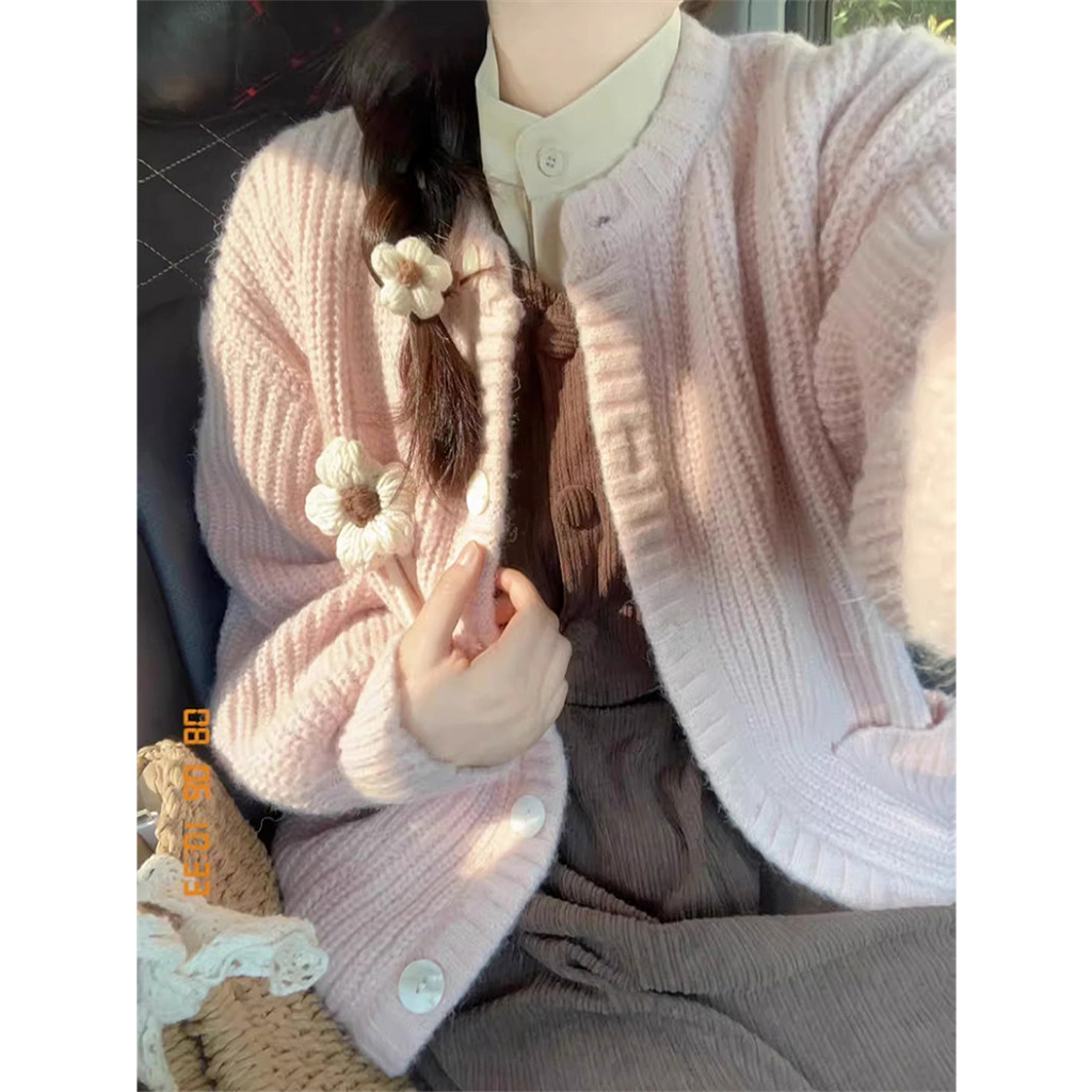 Áo Khoác cardigan Dệt Kim Mori Phong Cách Hàn Quốc Ngọt Ngào Thời Trang Dành Cho Nữ AO004 ICC Official Store