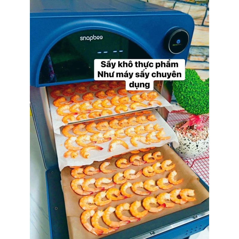 Nồi Chiên Không Dầu Snapbee Queen RF15 ❤️Chính hãng❤️ 15 lít 1700W