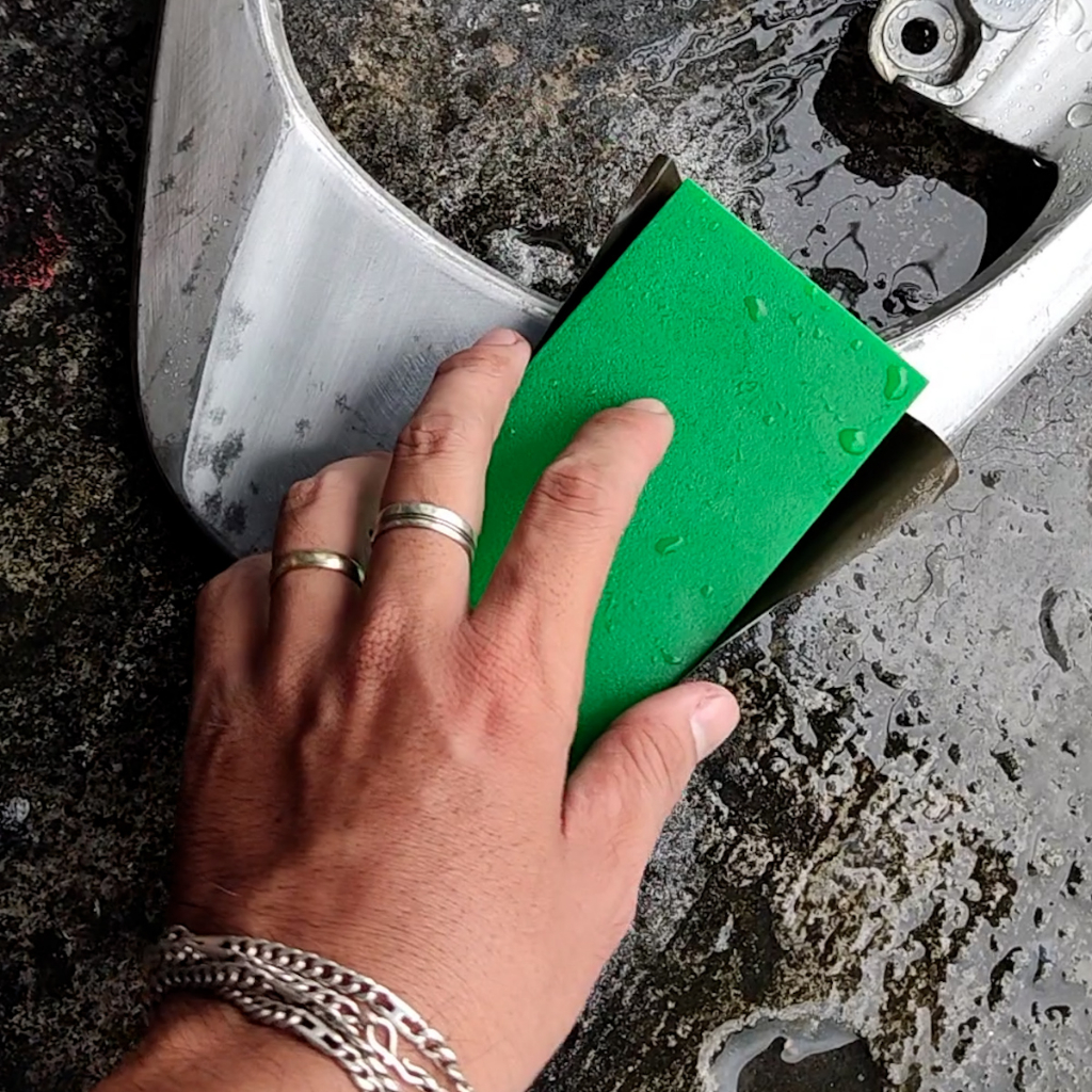 Khối chà nhám cầm tay kích thước 13.2x6.8cm và 23x6.8cm