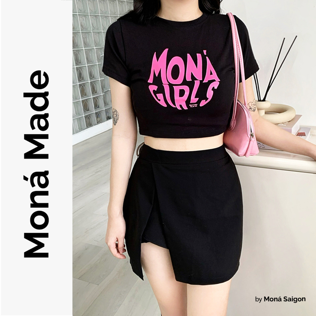 Áo croptop thun MONÁ - MONA CROPTOP