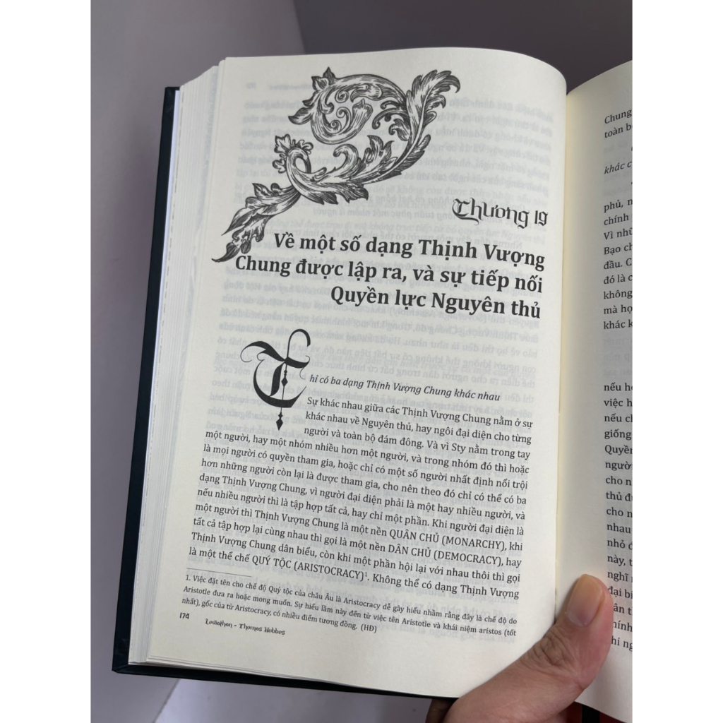 Sách - Leviathan – Tác phẩm triết học kinh điển của Thomas Hobbes – Book Hunter