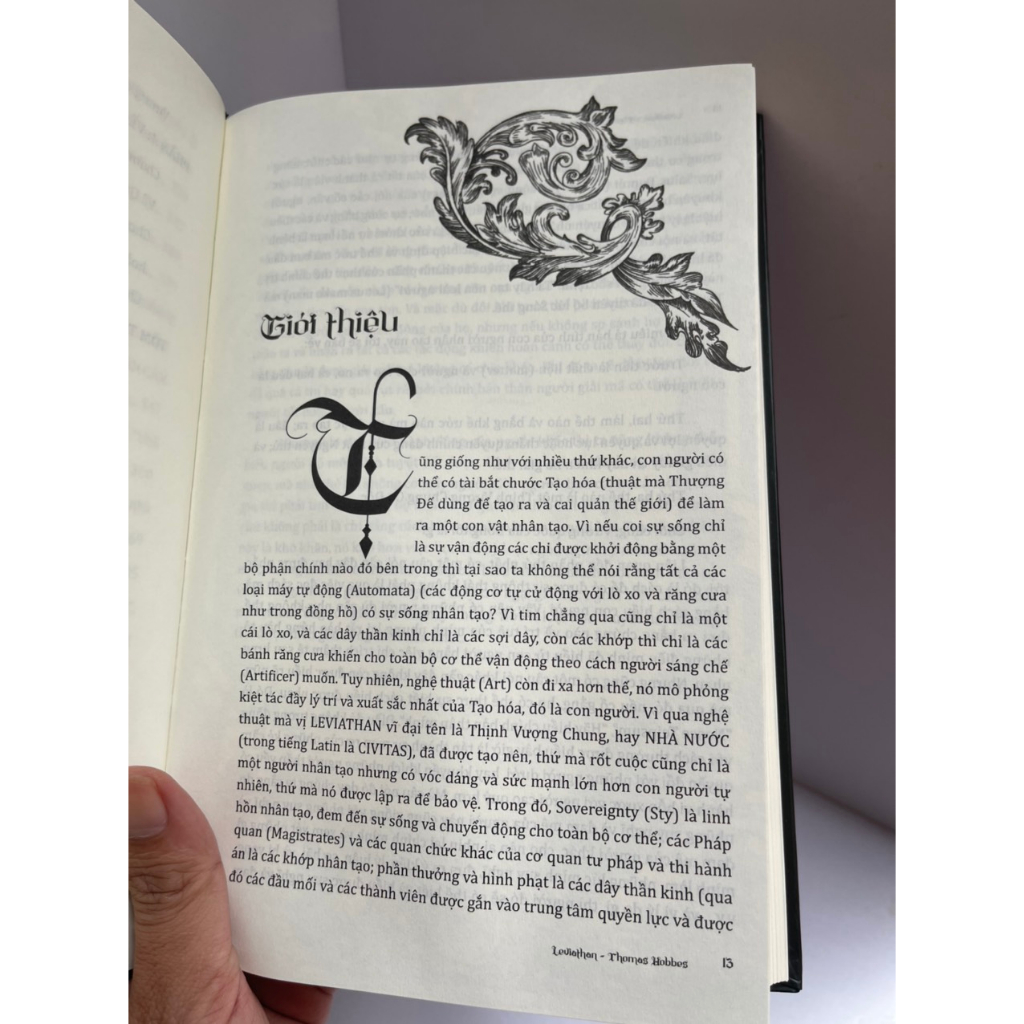 Sách - Leviathan – Tác phẩm triết học kinh điển của Thomas Hobbes – Book Hunter