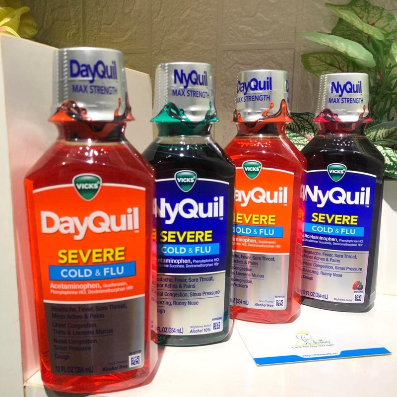 Set SIRO DAYQUIL & NYQUIL 345ml