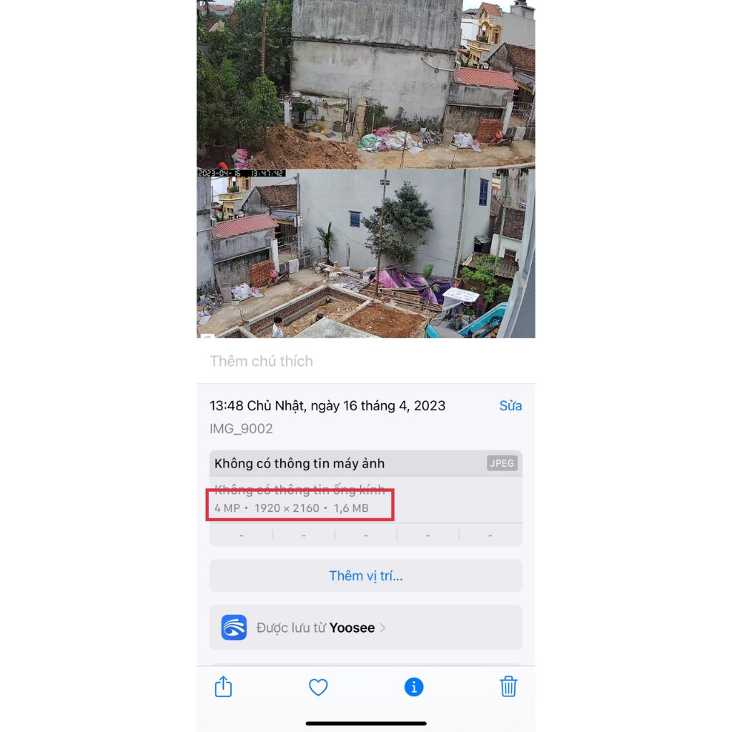 Camera Wifi Yoosee  2 Mắt, 2 Màn Hình Theo Dõi, Camera Ngoài Trời  4.0 Mpx