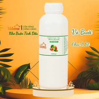 Tinh Dầu Vỏ Bưởi 1 Lít VIDAME nguyên chất, Xông thơm phòng cực thích, Bán buôn Giá Sỉ chai 1l