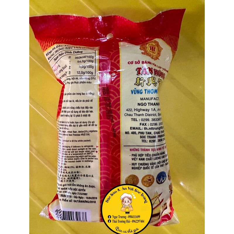 Bánh pía TÂN HƯNG Đặc Biệt