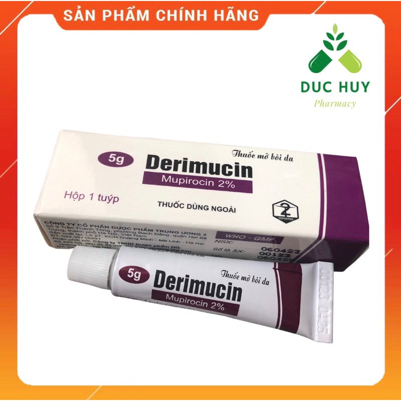 Kem bôi ngoài da Derimucin