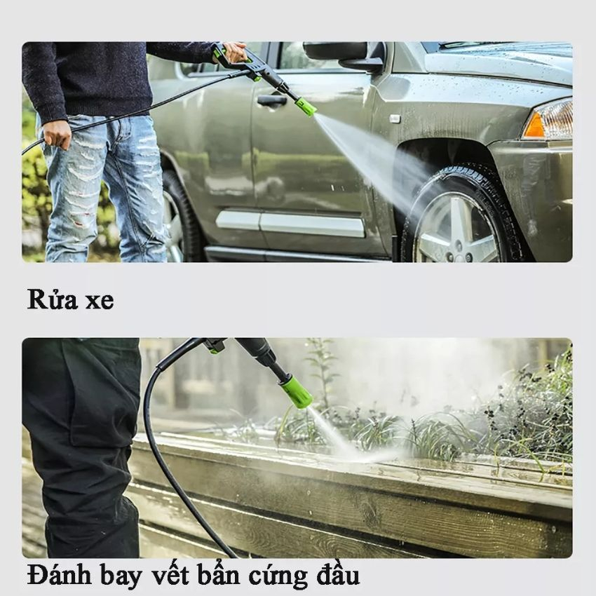 Máy rửa xe áp lực cao YAMAHA - YA999 công suất 3800W tặng kèm bình tạo bọt tuyết