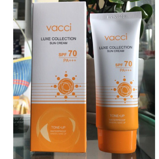 Kem Chống Nắng Vacci - Sun Cream VACCI (SPF 70PA+++ 70ml)