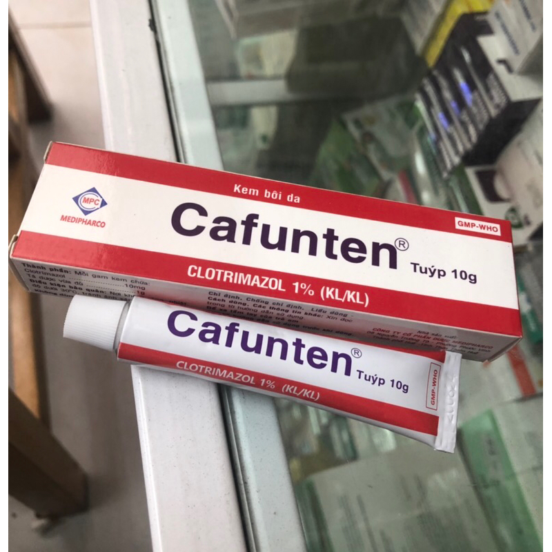 Kem bôi da CAFUNTEN