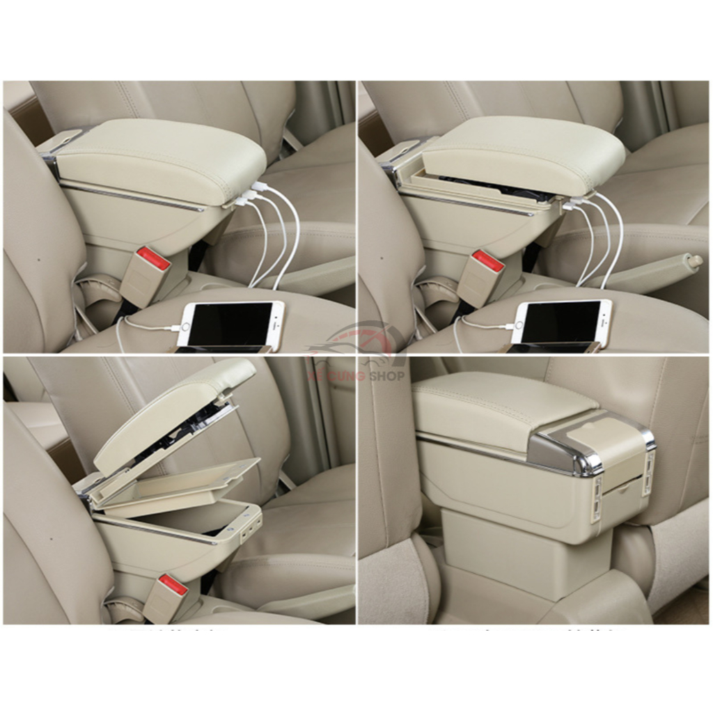 Hộp tỳ tay giành cho xe Chevrolet Spark cao cấp