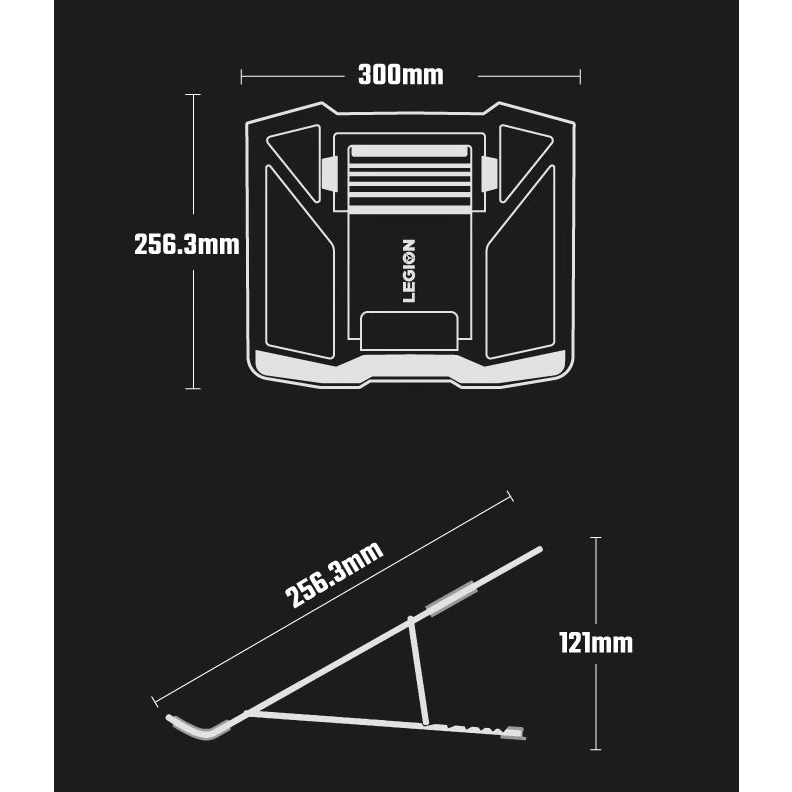 Đế tản nhiệt máy tính  Lenovo LEGION z3  cho máy 15.6inch, 17.3inch
