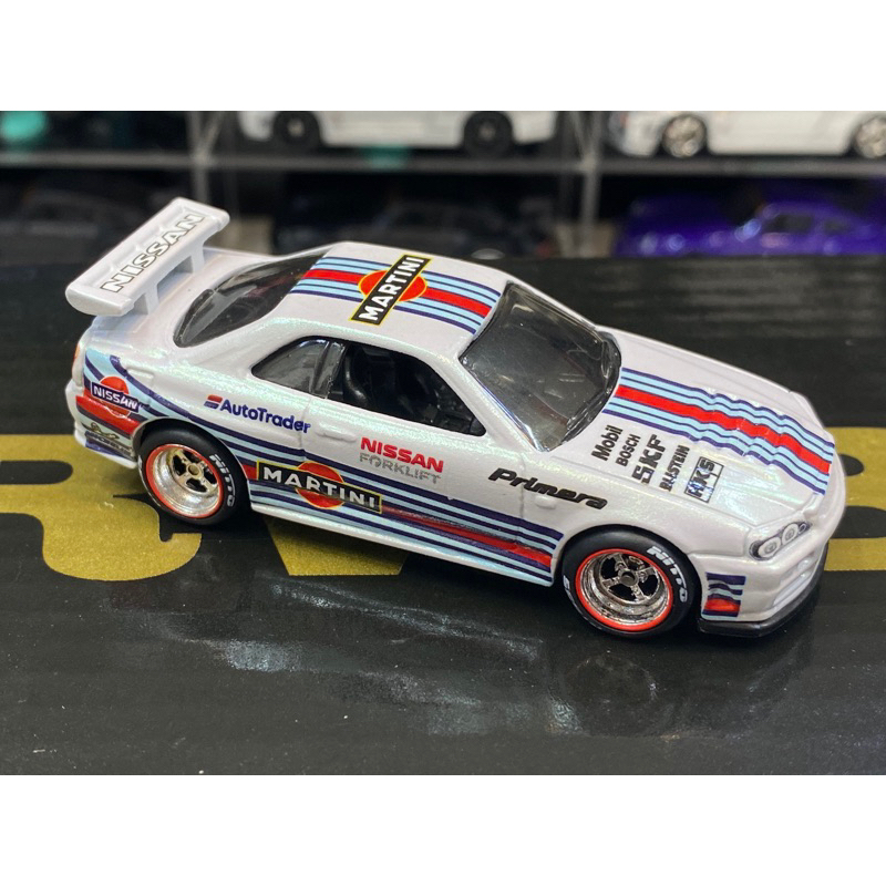 BoonShop Xe Mô Hình Hot Wheels CUSTOM Nissan Skyline R34