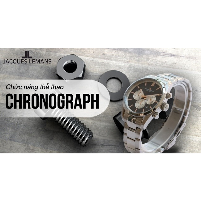 Đồng hồ nam Jacques Lemans JL-42-6G Chronograph dáng thể thao