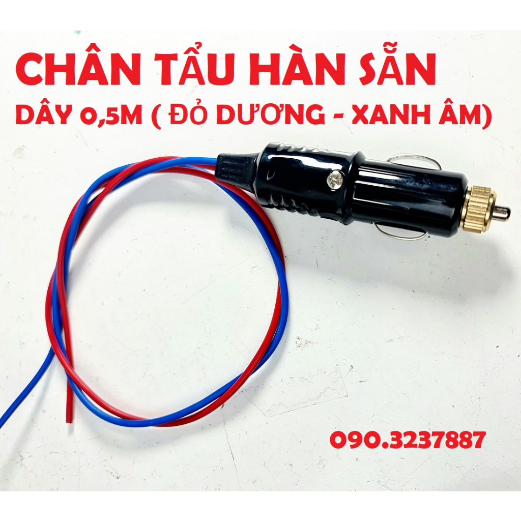 Chân Tẩu Sạc 12v / 24v 180w  chống cháy Thay Thế chuyên dùng Cho ô tô, xe máy. Loại tốt