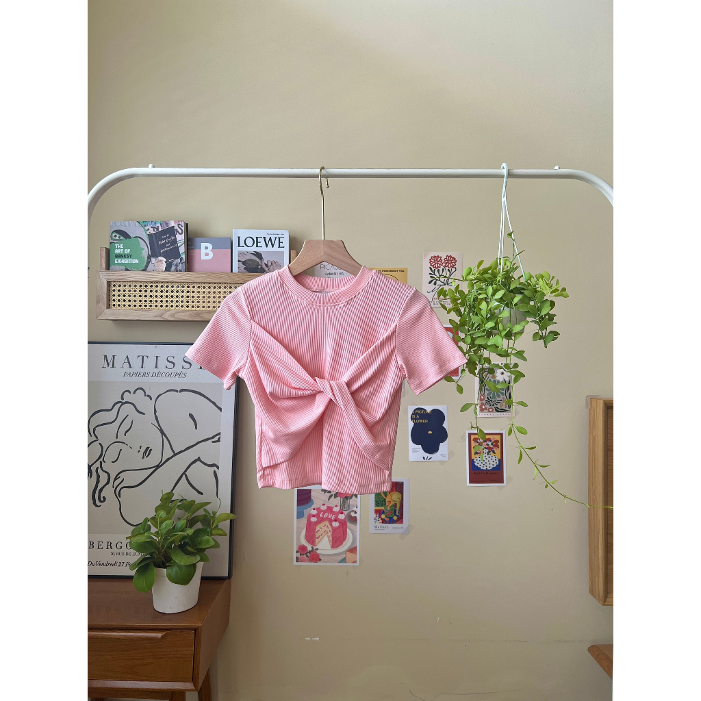 Áo thun nơ xoắn - Tyribee Clothing