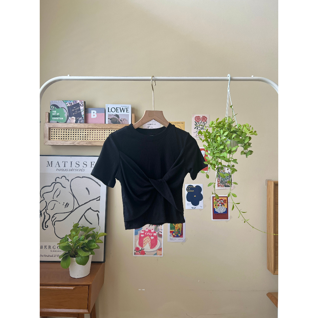 Áo thun nơ xoắn - Tyribee Clothing