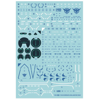 Đề can - Decal nước MG Exia / Avalanche Exia