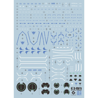 Đề can - Decal nước MG Exia / Avalanche Exia