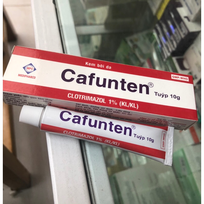 Kem bôi da CAFUNTEN