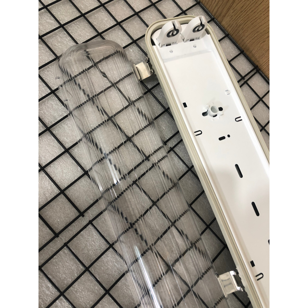 Máng đèn led chống thấm đôi 0.6m, 1.2m - Máng Đèn LED Chống Thấm Đôi 0.6M 1.2M AD-C2-60-120