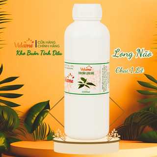 Tinh Dầu Long Não VIDAME Nguyên Chất Chai 1 Lít, khử mùi, thơm phòng, thân thiện thiên nhiên, Giá Sỉ